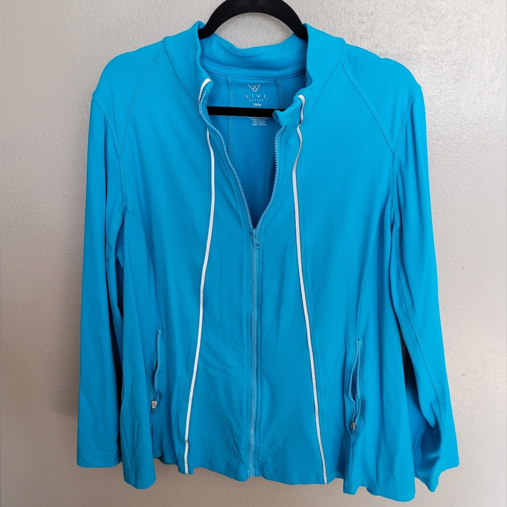 Plus Size Livi ActiveBlue Jacket 22/24